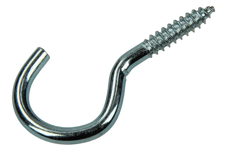 Mack 1017804 - schroefhaak staal verzinkt 3st 6,0 x 60 mm | 5 stuks