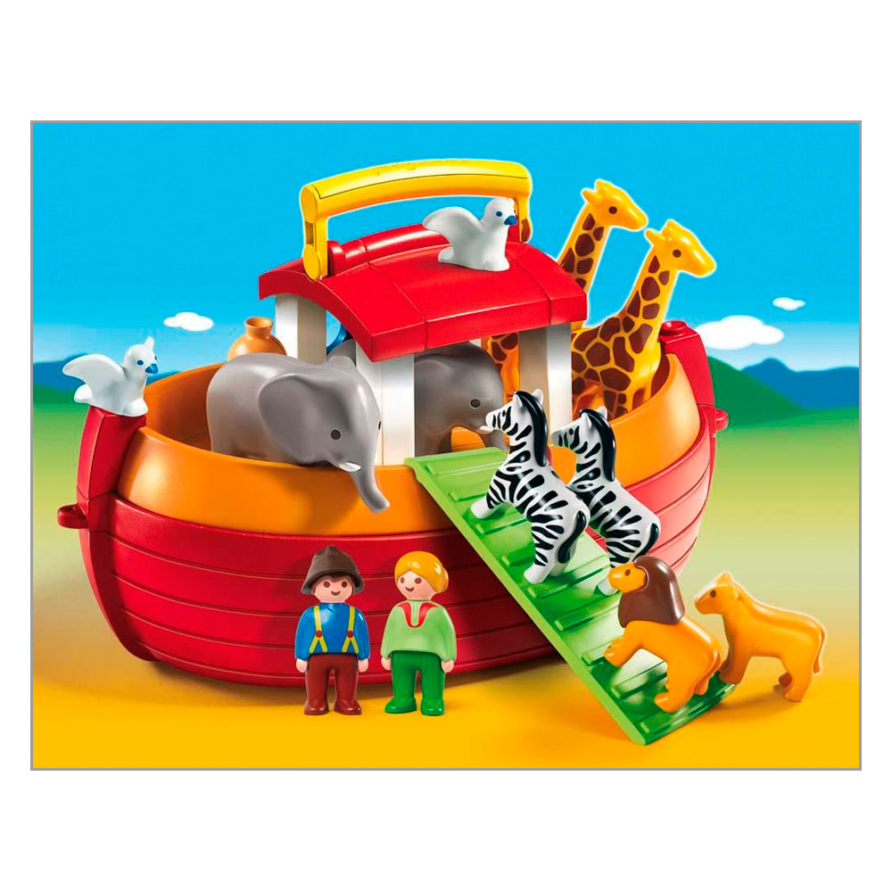Playmobil 1.2.3. Meeneem Ark van Noach - 6765