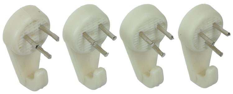 Mack 1017844 - betonhaak kunststof 4st 30mm | 10 stuks