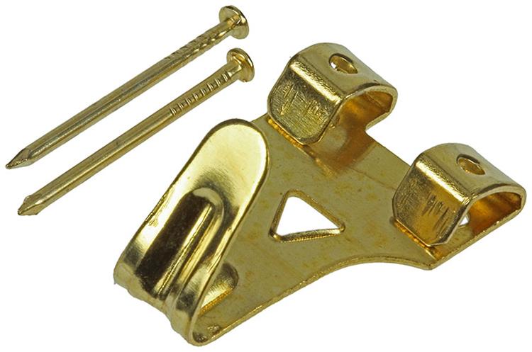 Mack 1017855 - kaderhaak staal vermessingd 6 st 20 x 30 mm | 5 stuks