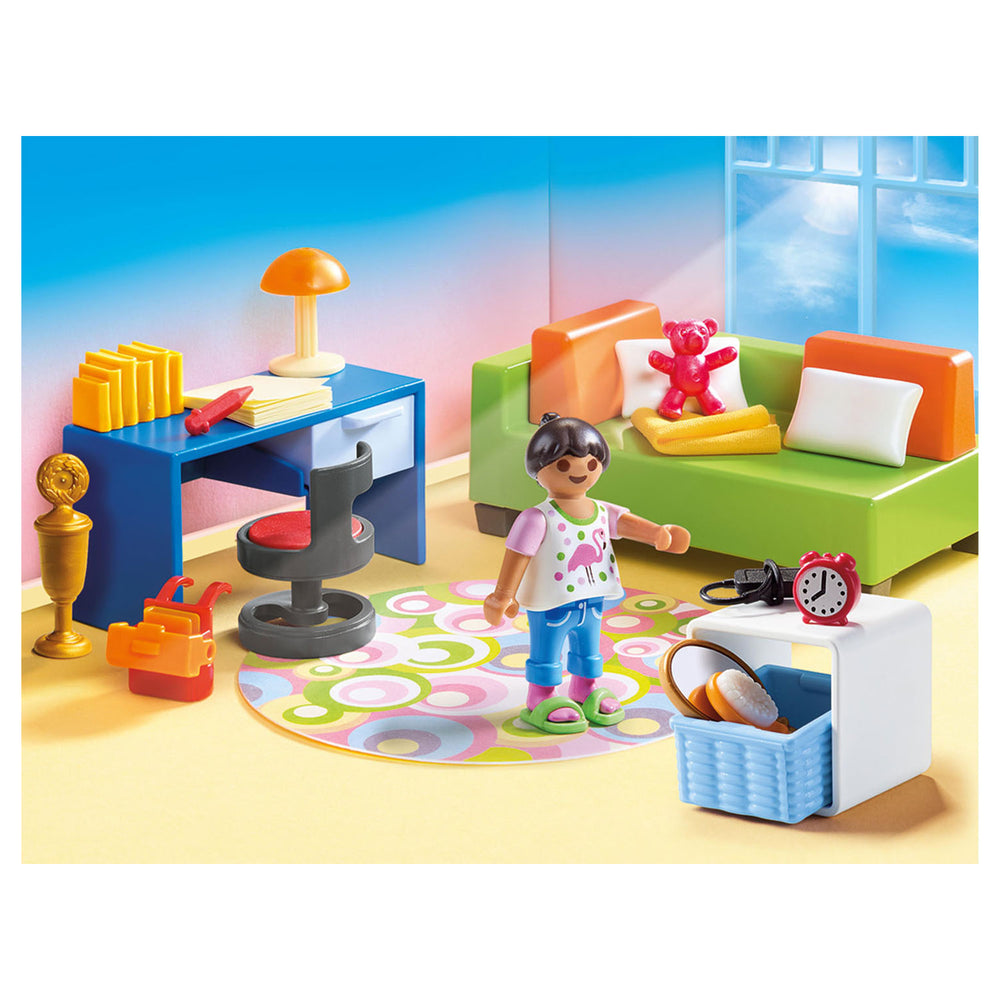 PLAYMOBIL Poppenhuis Kinderkamer met Bedbank 70209