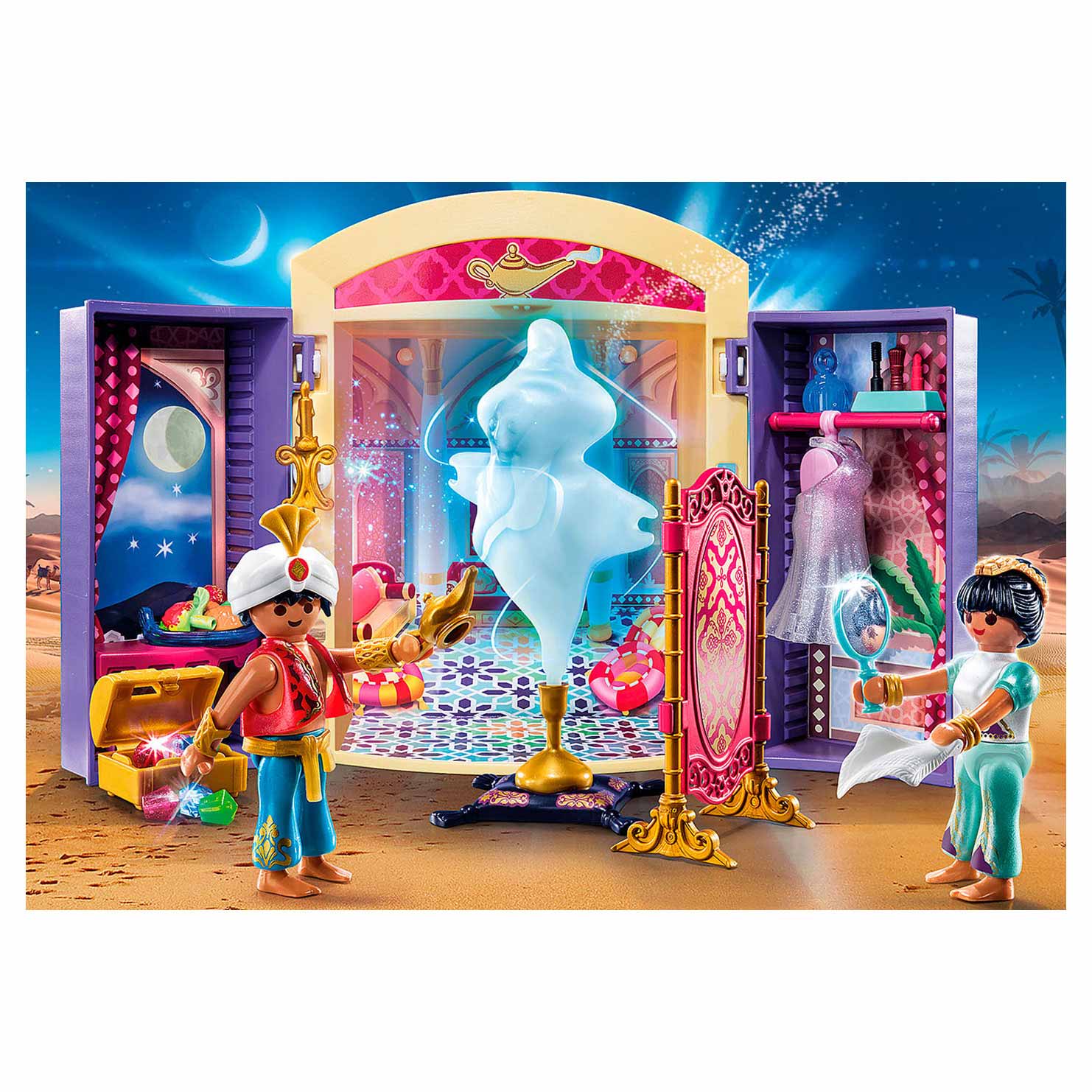 Playmobil magic - oosterse prinses speelbox constructiespeelgoed (70508)