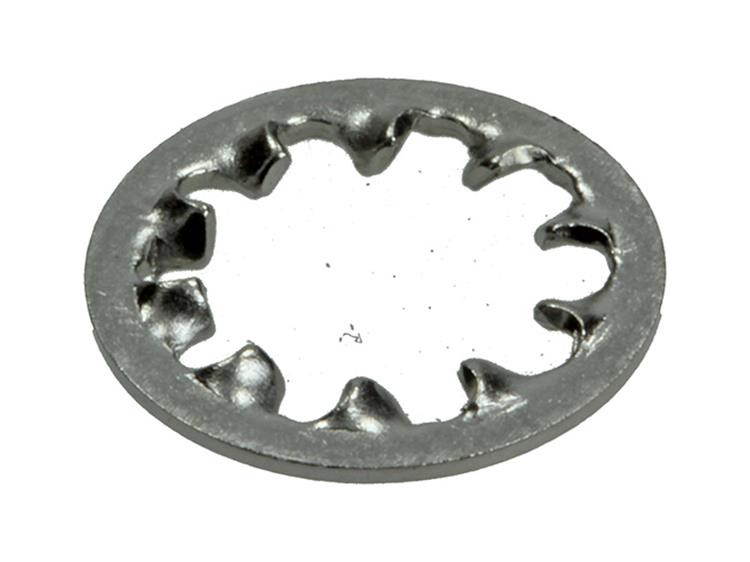 Mack 1019884 - tandveerring inox a2 8 st m8 | 10 stuks
