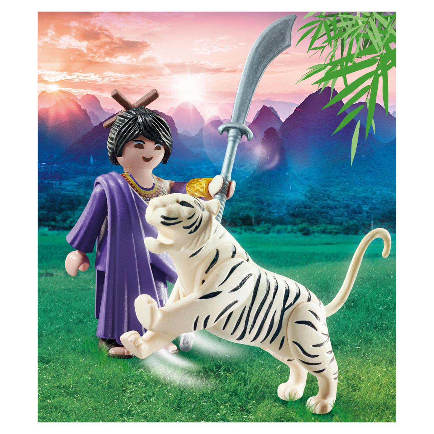 Playmobil Specials Aziatische Vechter met Tijger - 70382