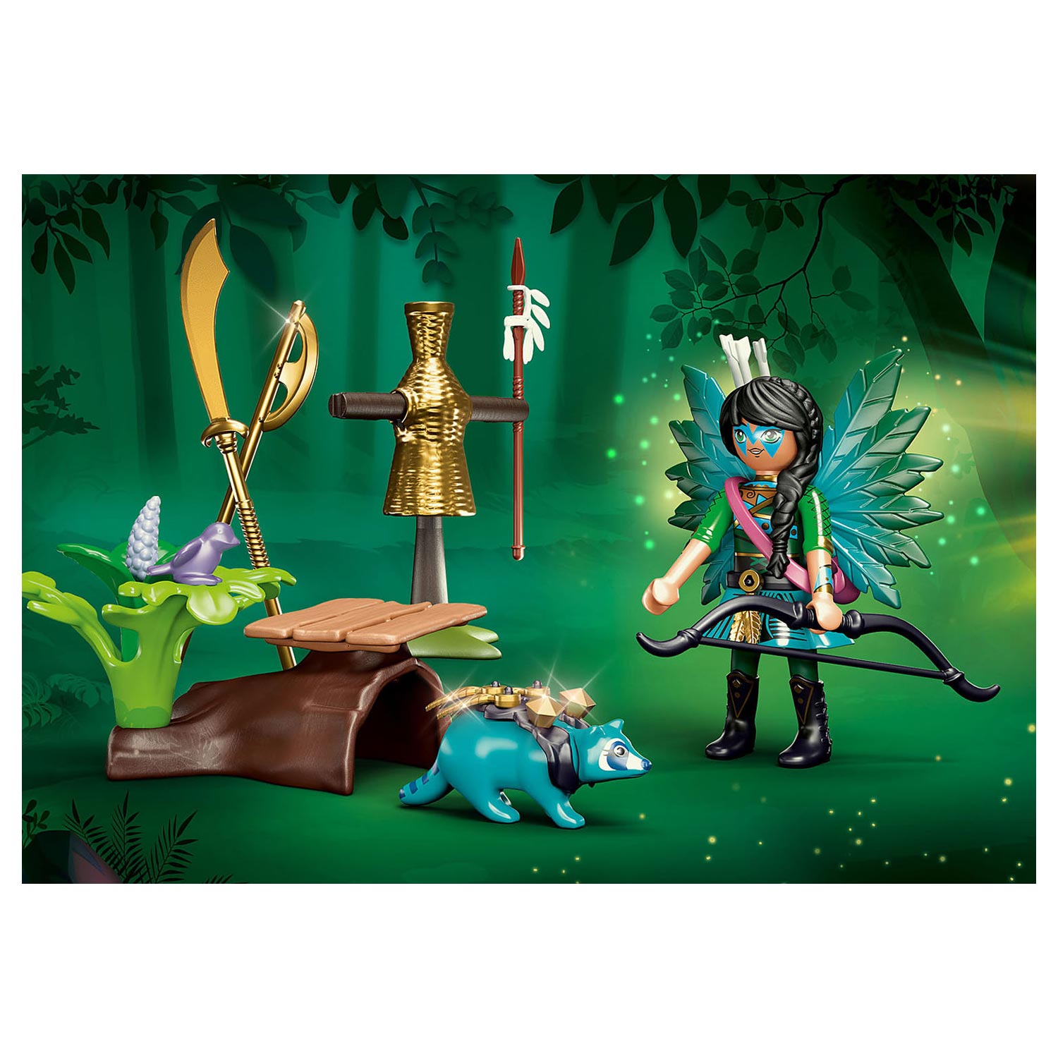 Playmobil Ayuma Starterset Knight Fairy met Wasbeer 70905