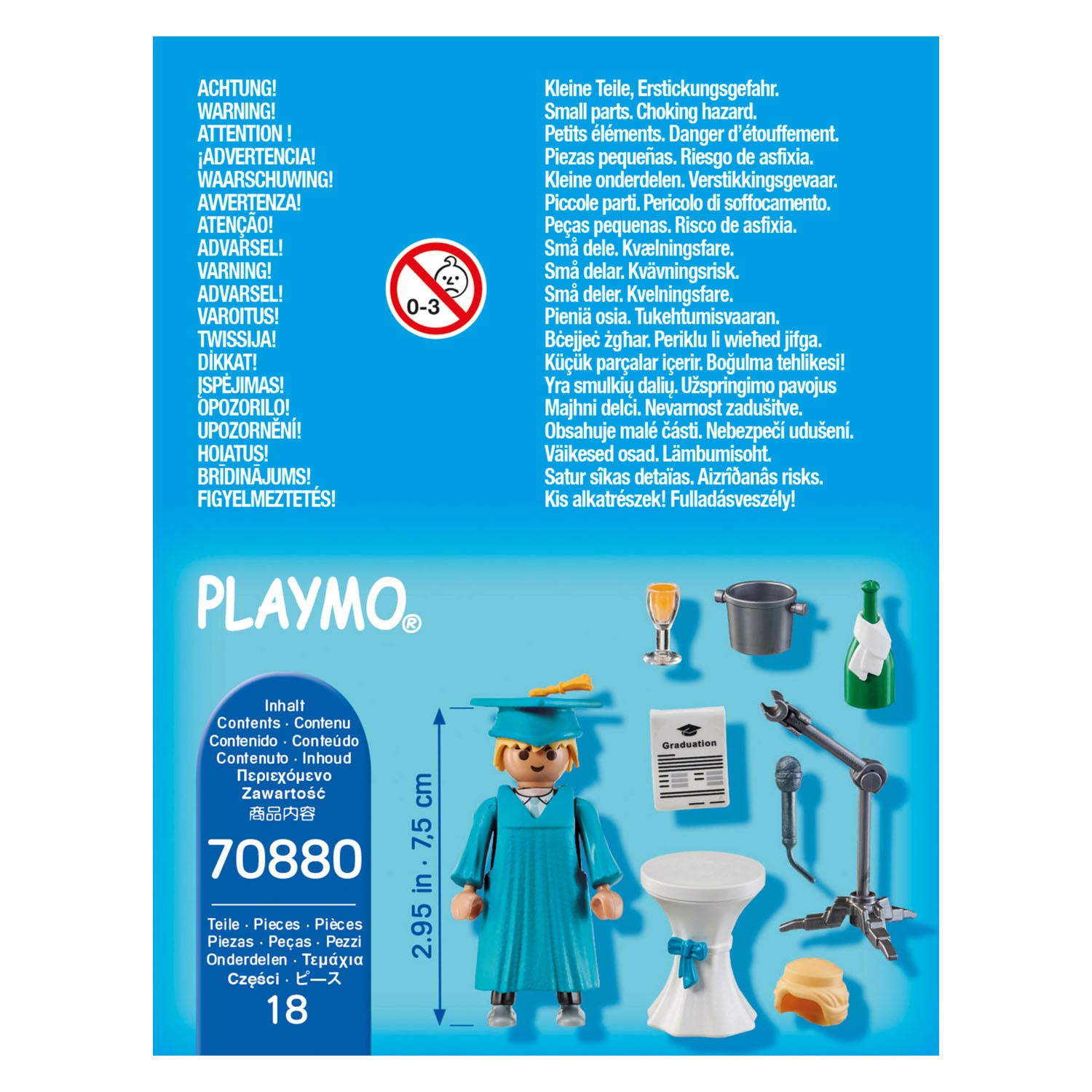 Playmobil Specials Afstudeerfeest - 70880