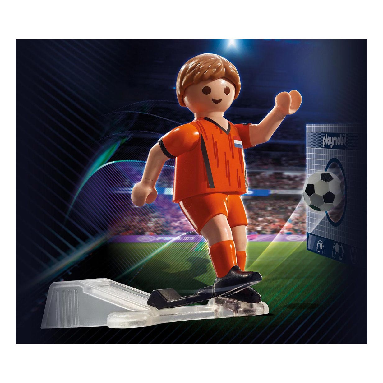 Playmobil sports action voetballer nederland - 71130