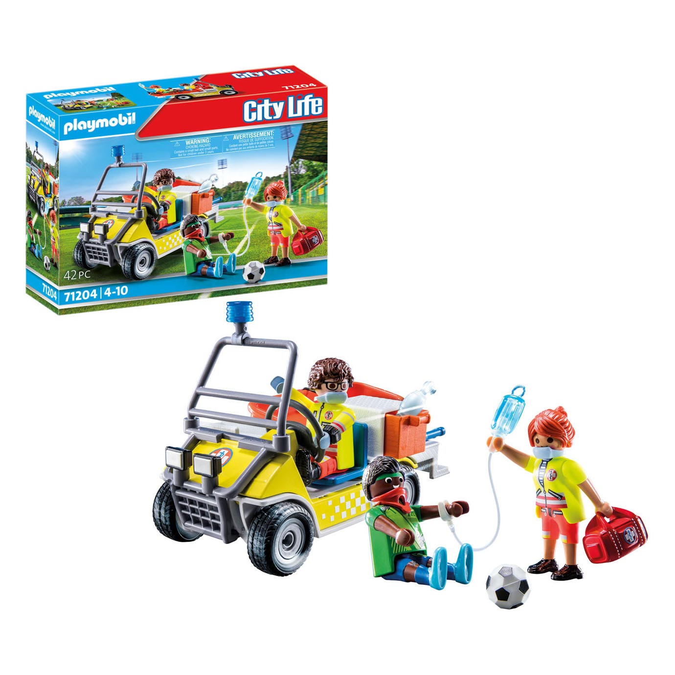 PLAYMOBIL City Life Reddingswagen 71204