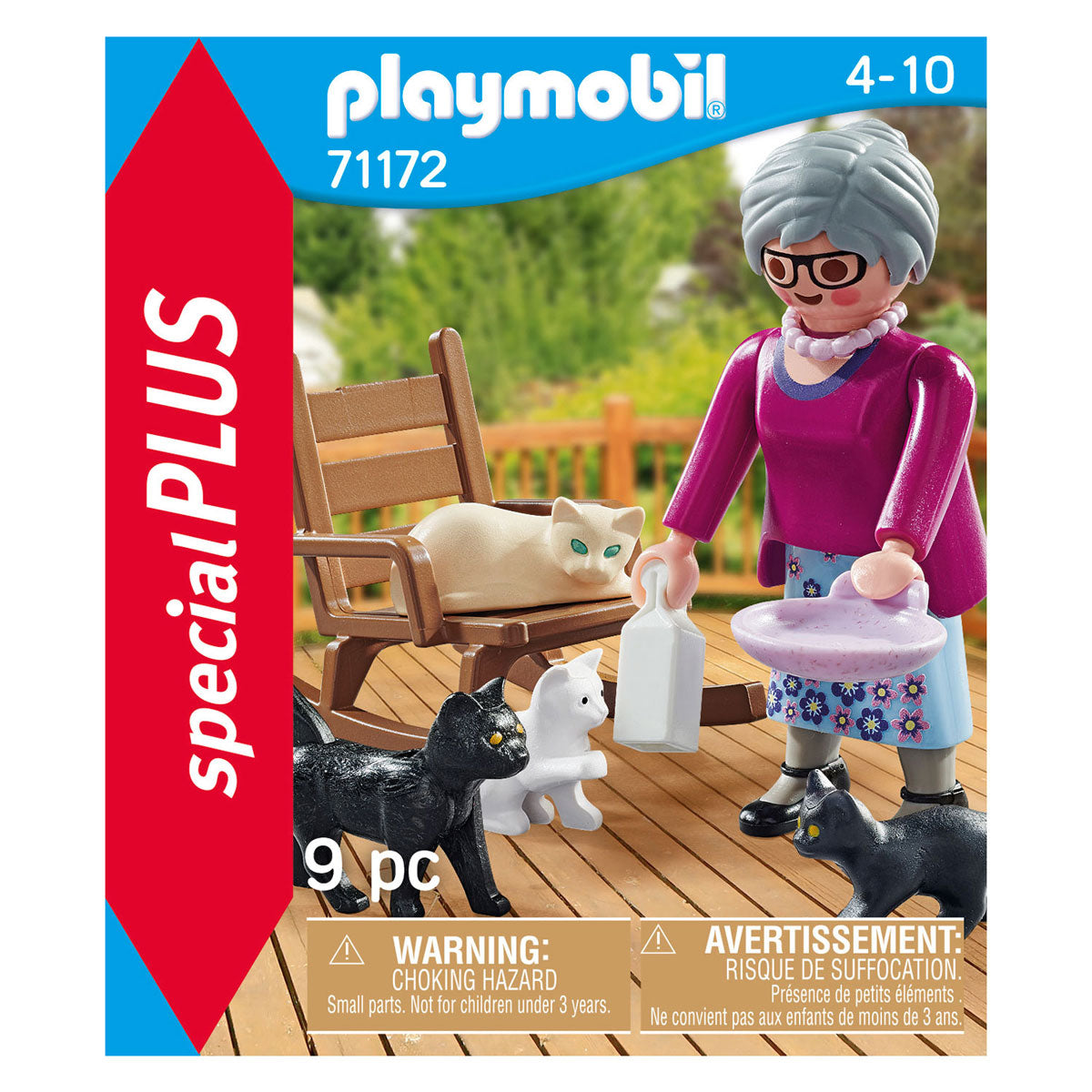 Playmobil Specials Oma met Katten - 71172