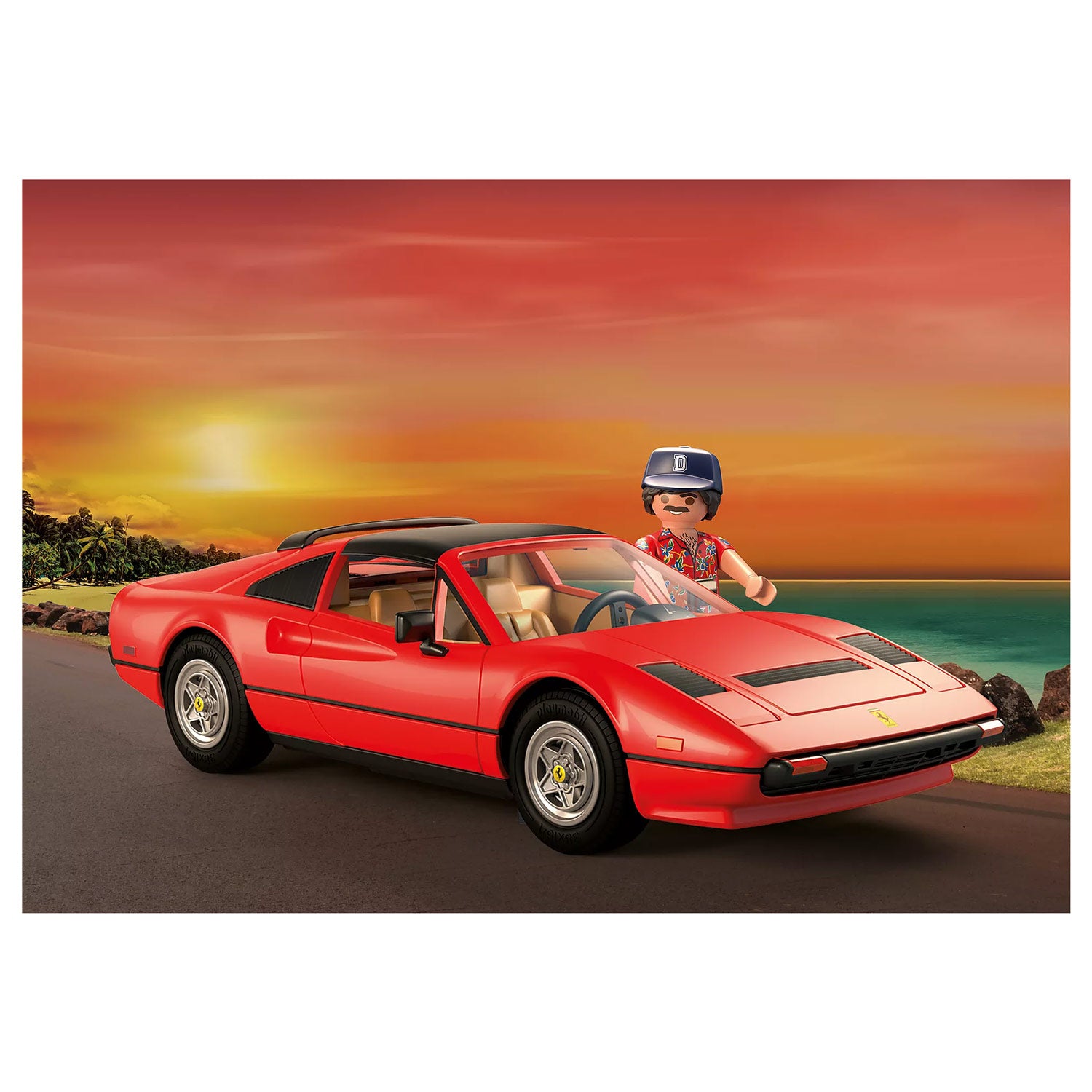 Playmobil Magnum P.I. Ferrari 308 GTS Quattrovalvole - 71343