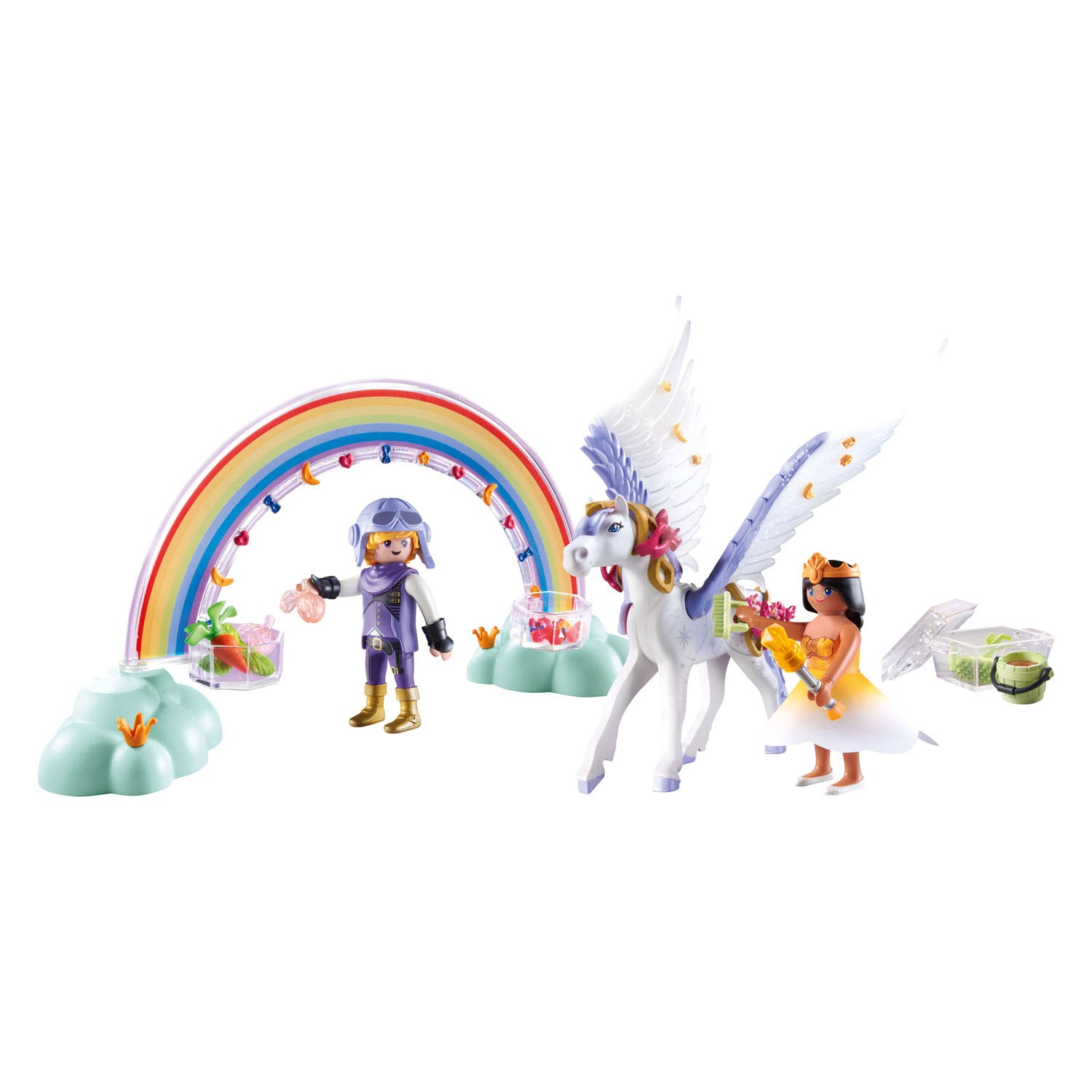 PLAYMOBIL Prinses Pegasus met Regenboog 71361
