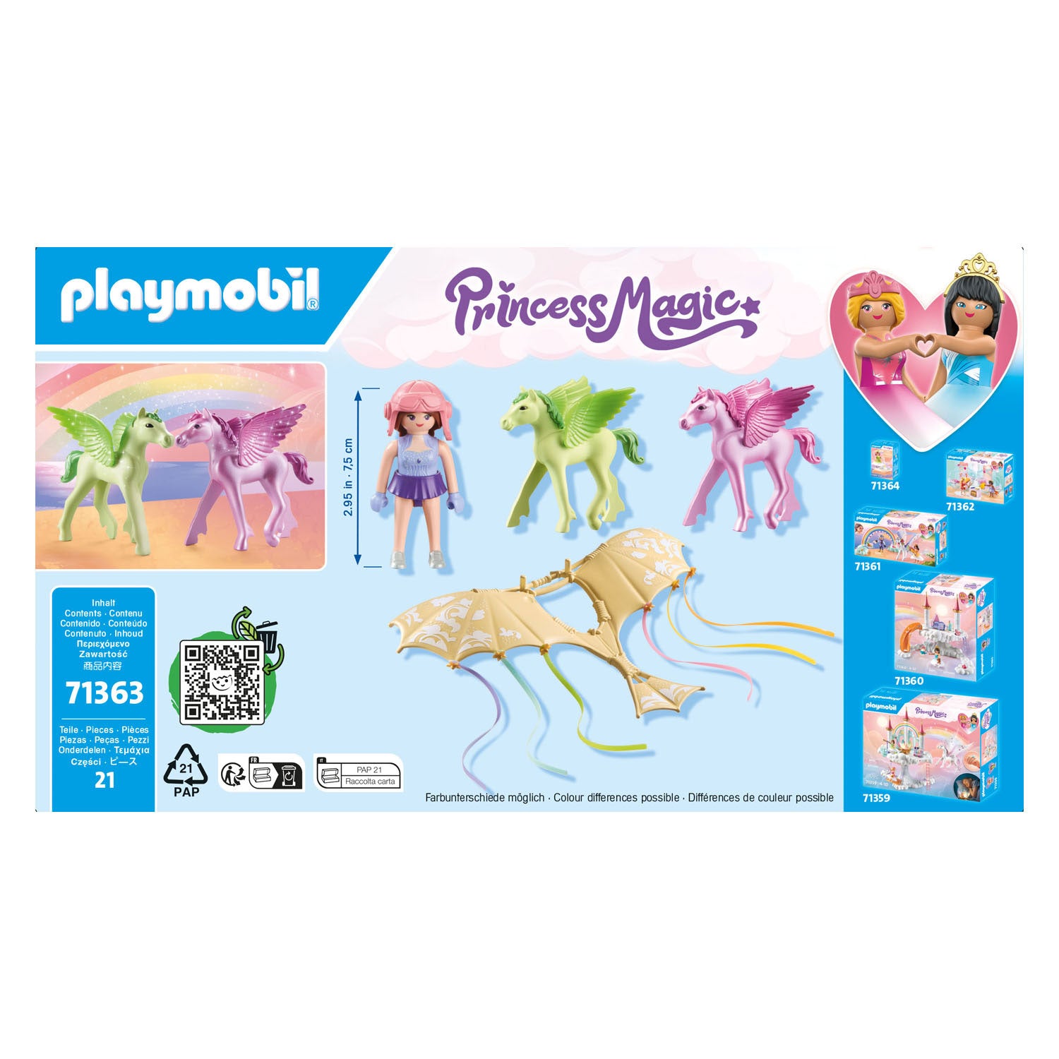 Playmobil Prinses Magisch Uitje met Pegasus-veulens - 71363