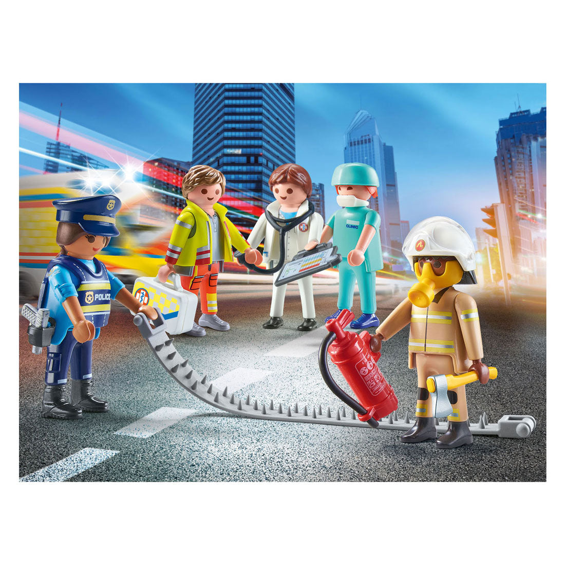 Playmobil City Action Mijn Figuren: Reddingsmissie - 71400