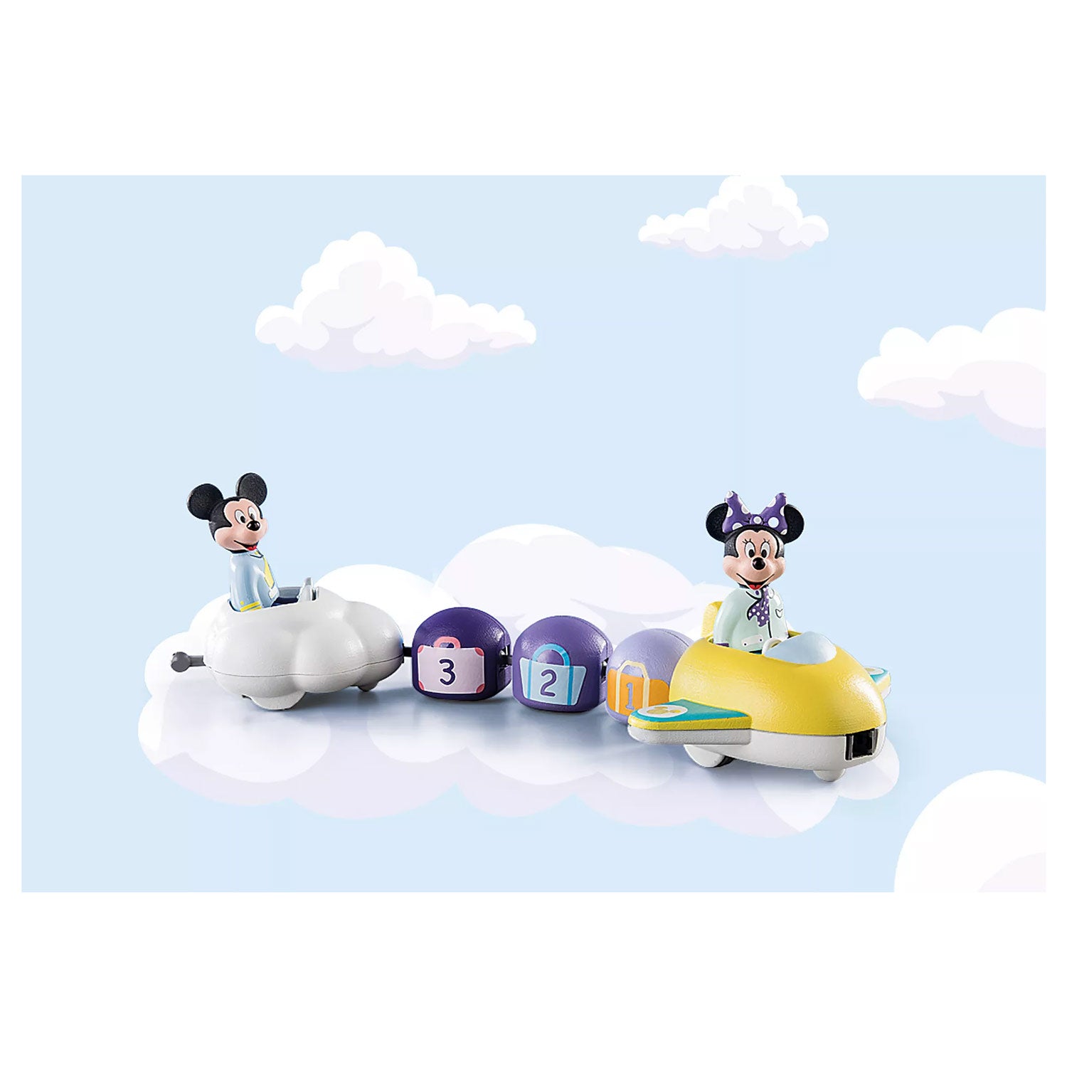 PLAYMOBIL 1.2.3. Mickey Mouse Wolkentrein 71320