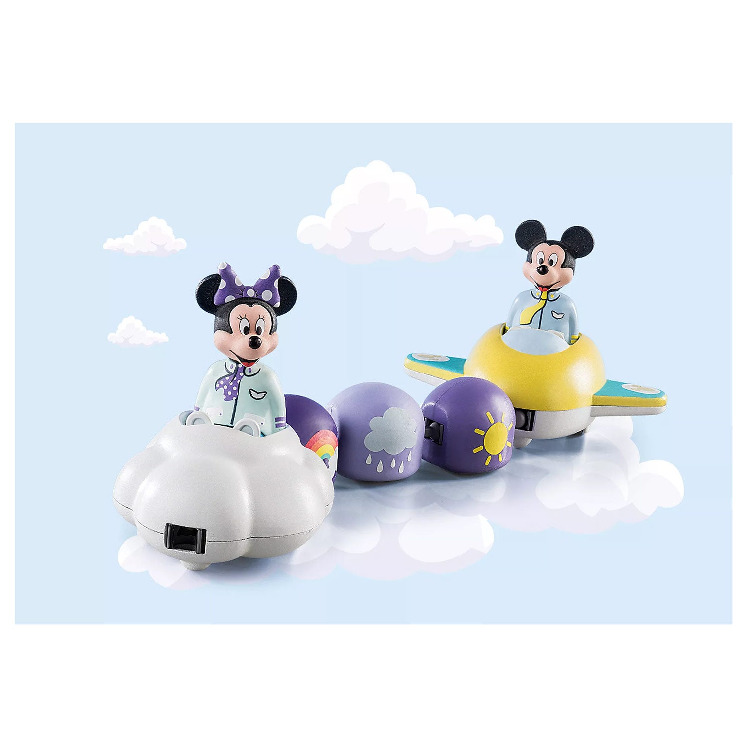 PLAYMOBIL 1.2.3. Mickey Mouse Wolkentrein 71320