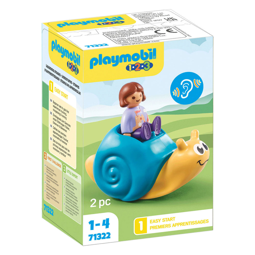 Playmobil 1.2.3. Schommelende Slak 71322