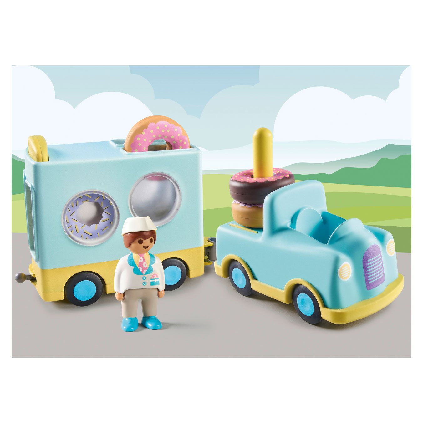 Playmobil Junior Donut vrachtwagen - 71325