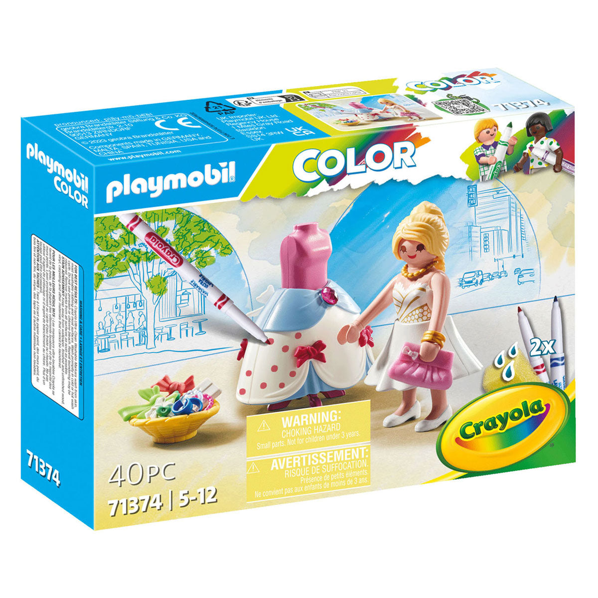 Playmobil Kleur Modieuze Jurk - 71374