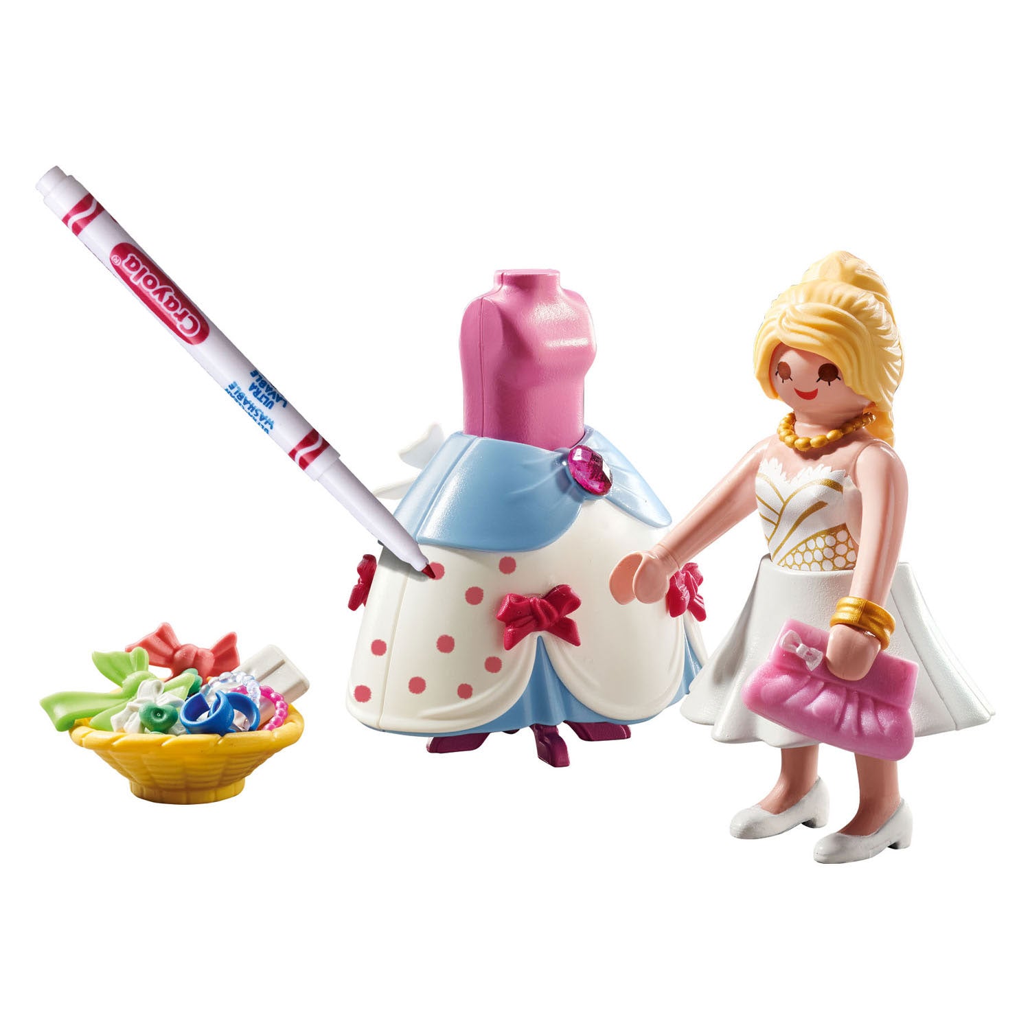 Playmobil Kleur Modieuze Jurk - 71374