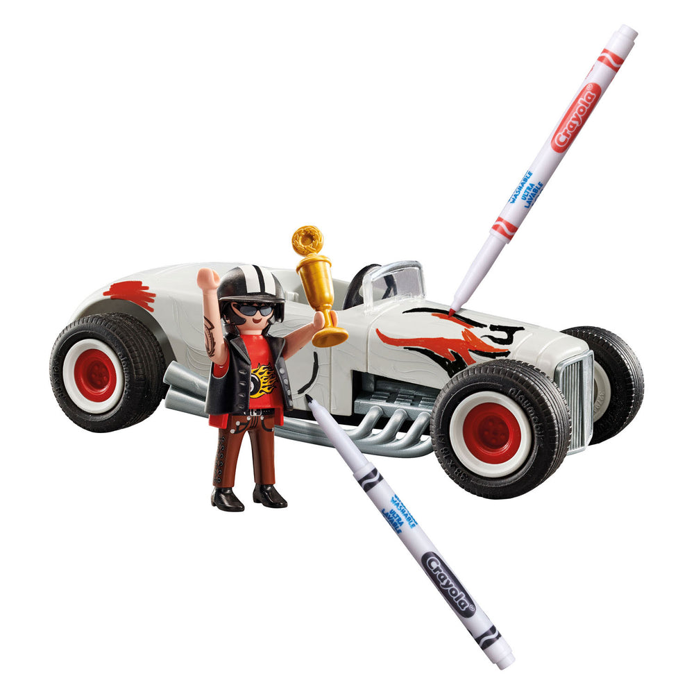 PLAYMOBIL Kleurenracewagen 71376