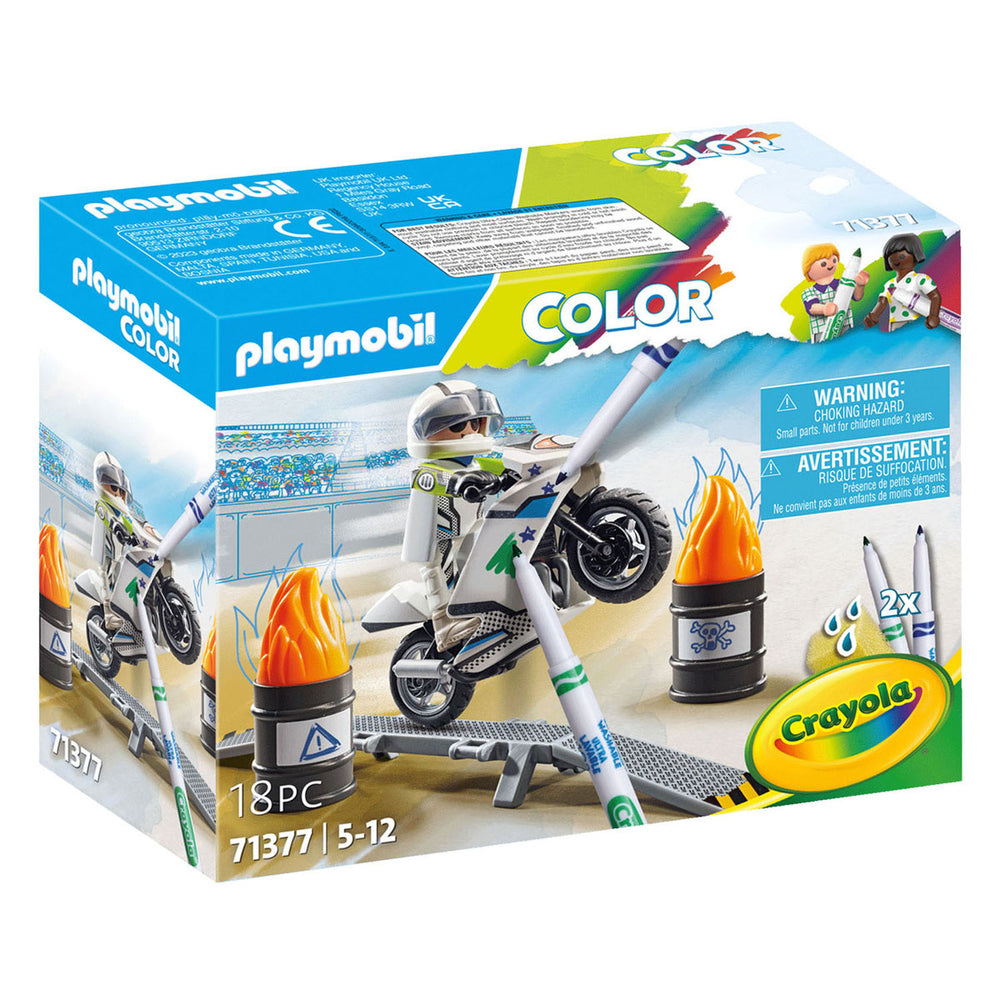 Playmobil Color Motorcrossmotor 71377