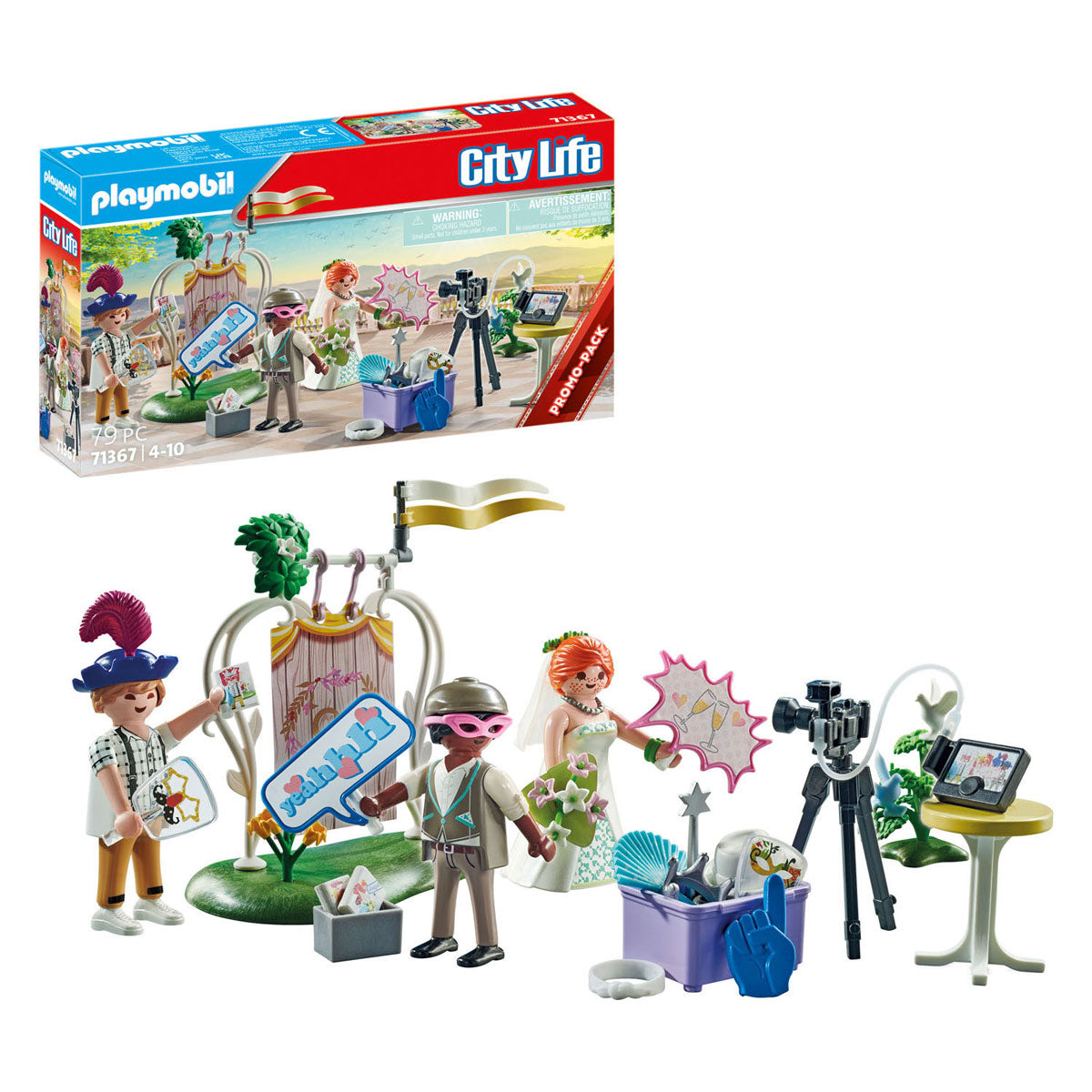 Playmobil City Life Bruidspaar met Camera Promopakket 71367