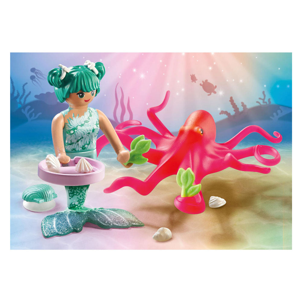 Playmobil Prinses Magische Zeemeermin met Van Kleur Veranderende Octopus - 71503