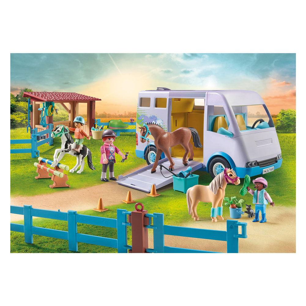 PLAYMOBIL Horses of Waterfall Mobiele manege