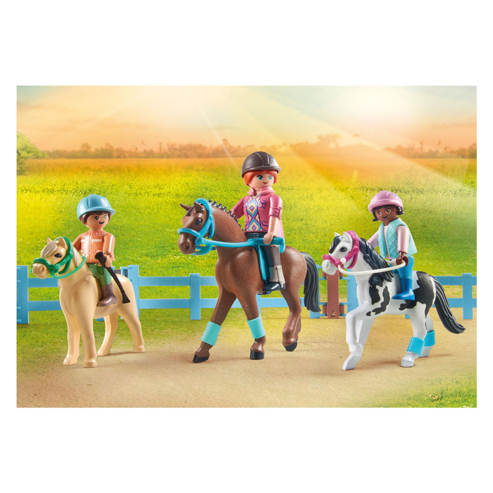 PLAYMOBIL Horses of Waterfall Mobiele manege