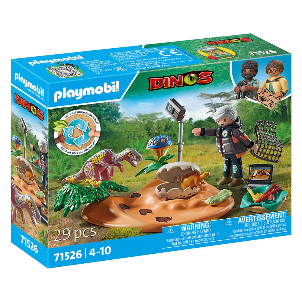 Playmobil Dino's Stegosaurusnest met Eierdief - 71526