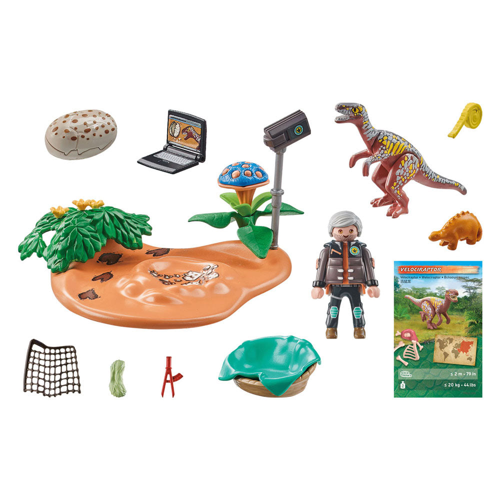 Playmobil Dino's Stegosaurusnest met Eierdief - 71526