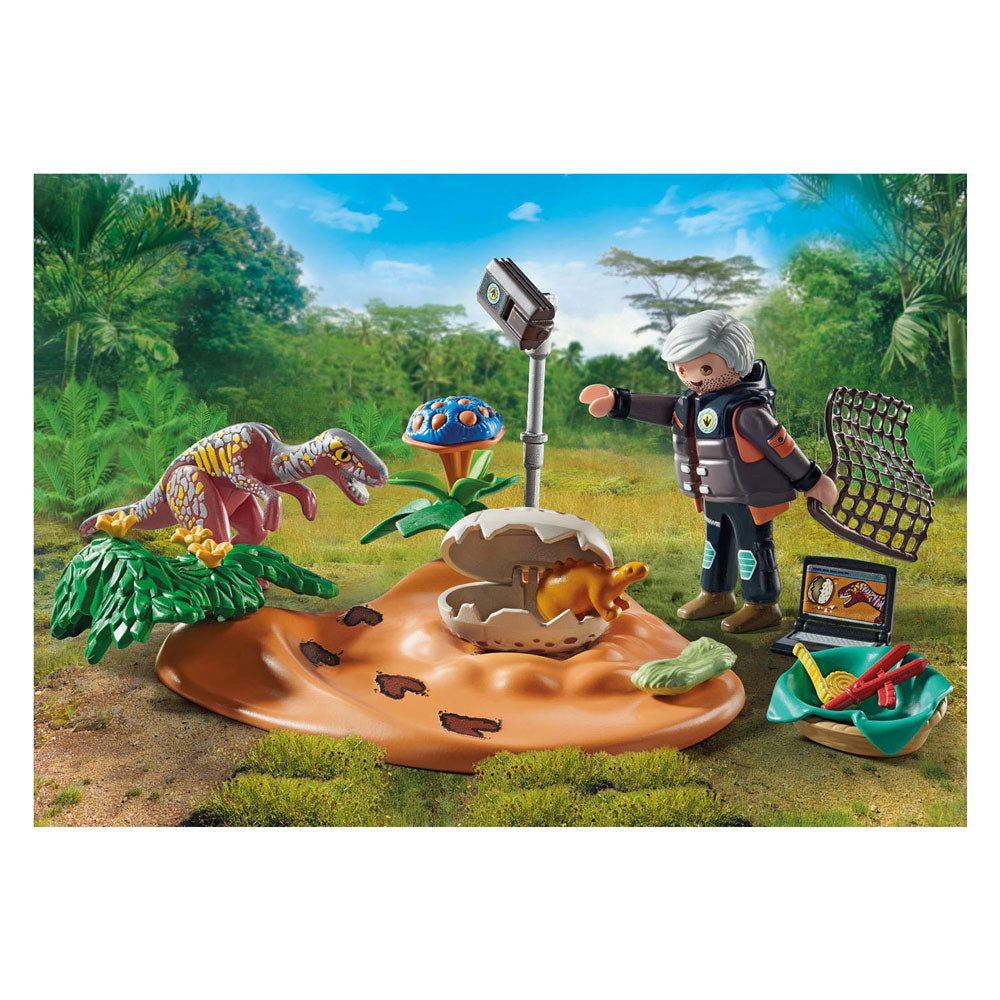 Playmobil Dino's Stegosaurusnest met Eierdief - 71526