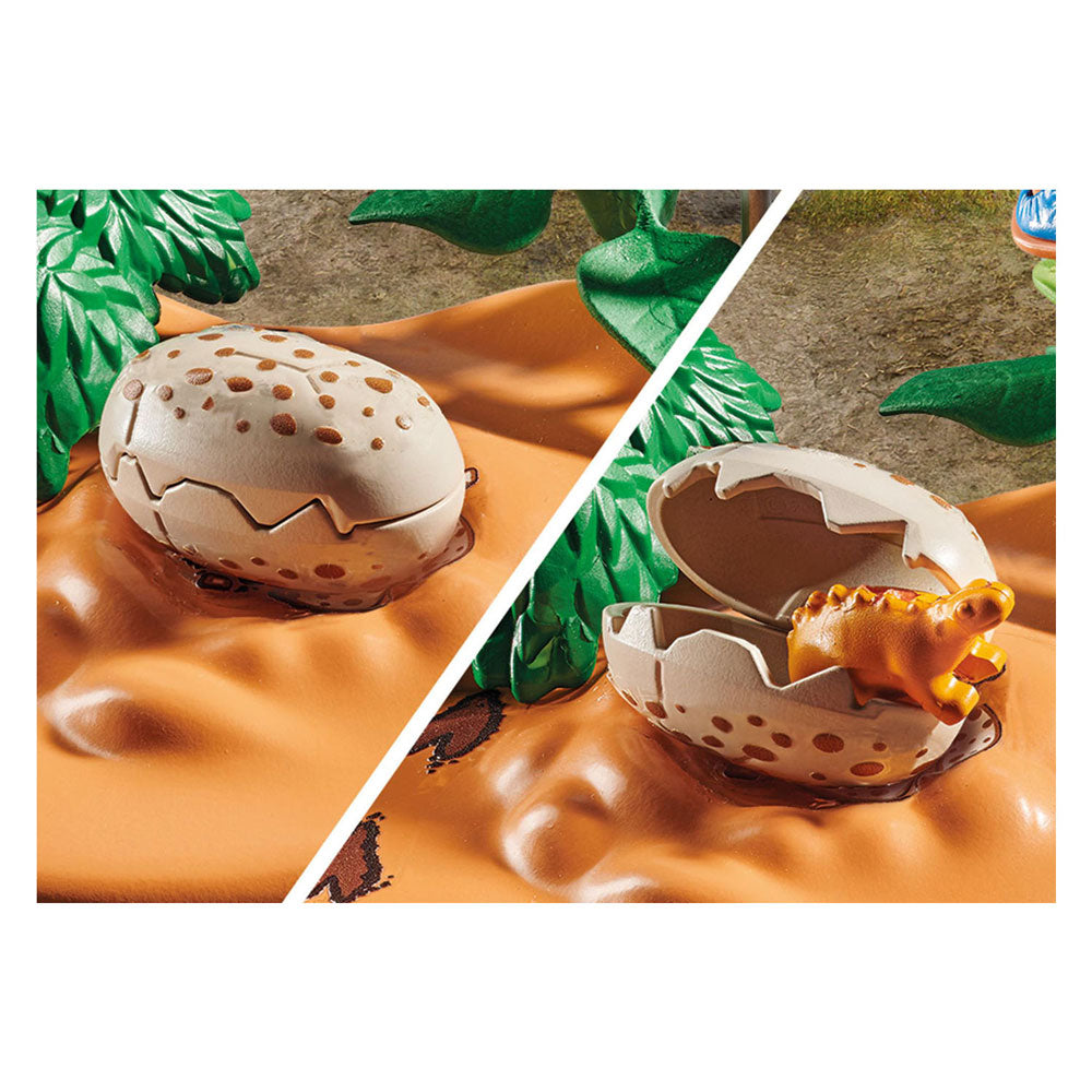 Playmobil Dino's Stegosaurusnest met Eierdief - 71526
