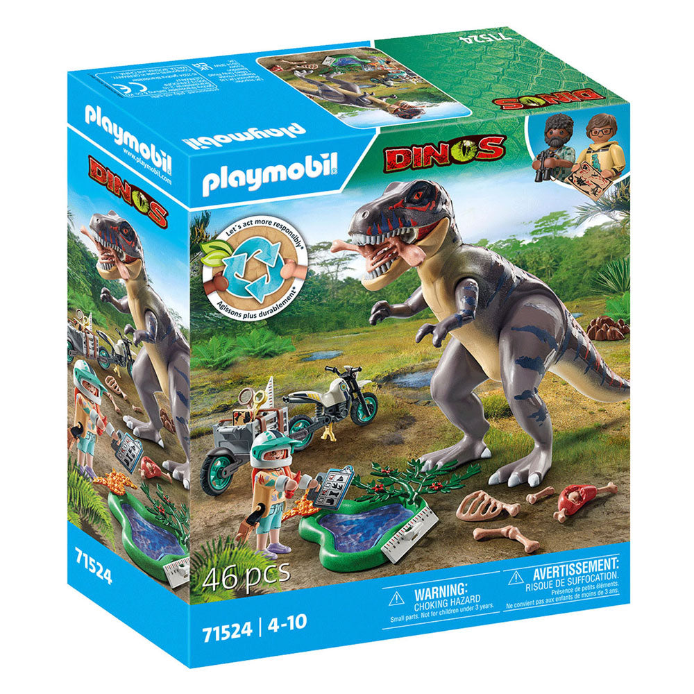 Playmobil dinos t-rex sporenonderzoek - 71524