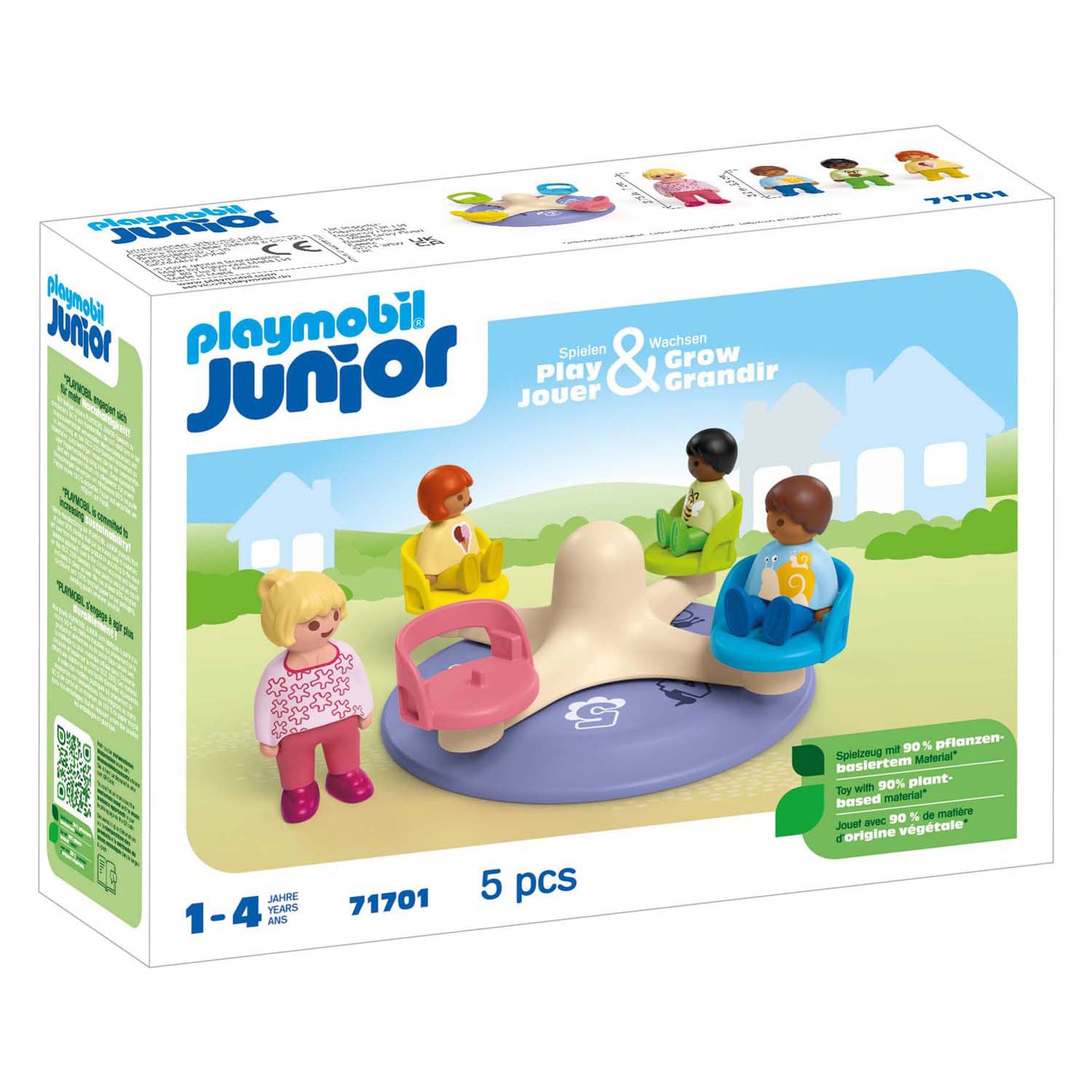 Playmobil junior kindercarrousel - 71701