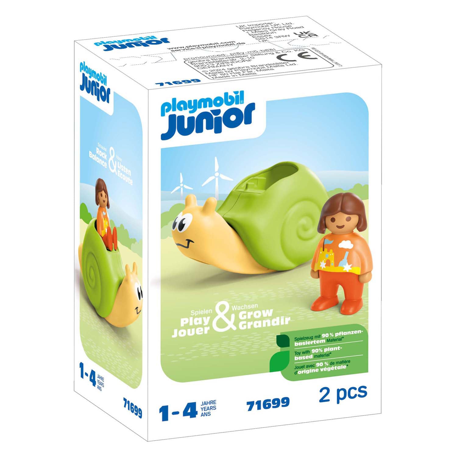 Playmobil 71699 junior schommelende slak