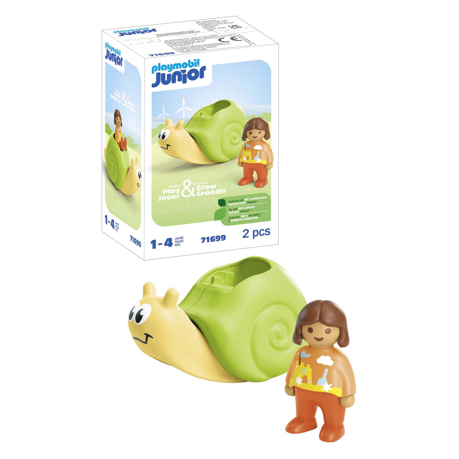 Playmobil junior schommelende slak - 71699
