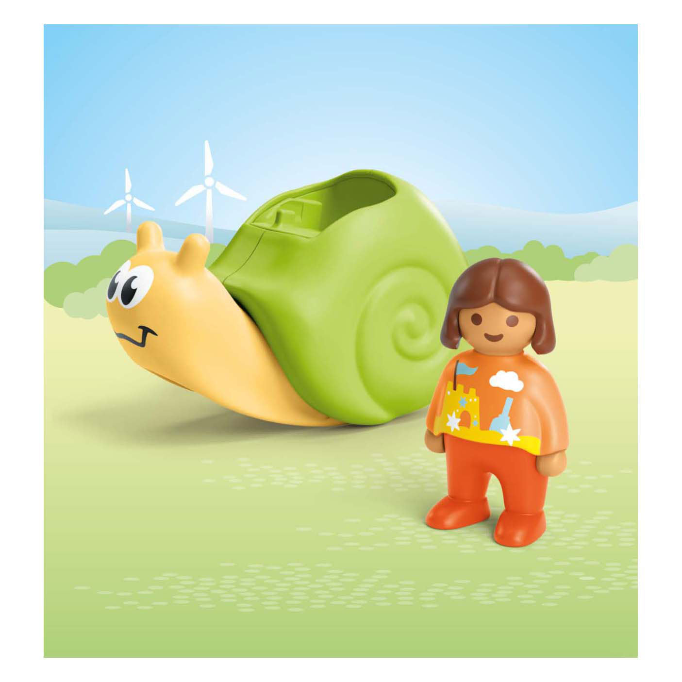 Playmobil junior schommelende slak - 71699