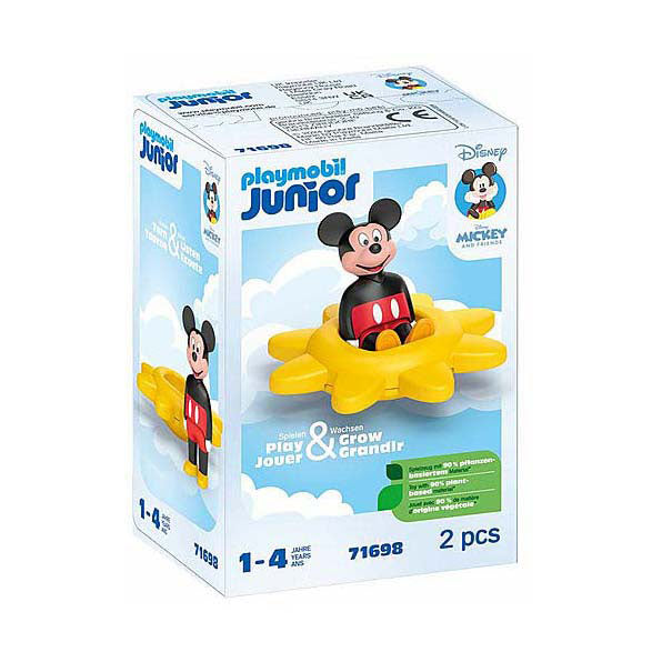 Playmobil junior mickey mouse draaiende zon - 71698
