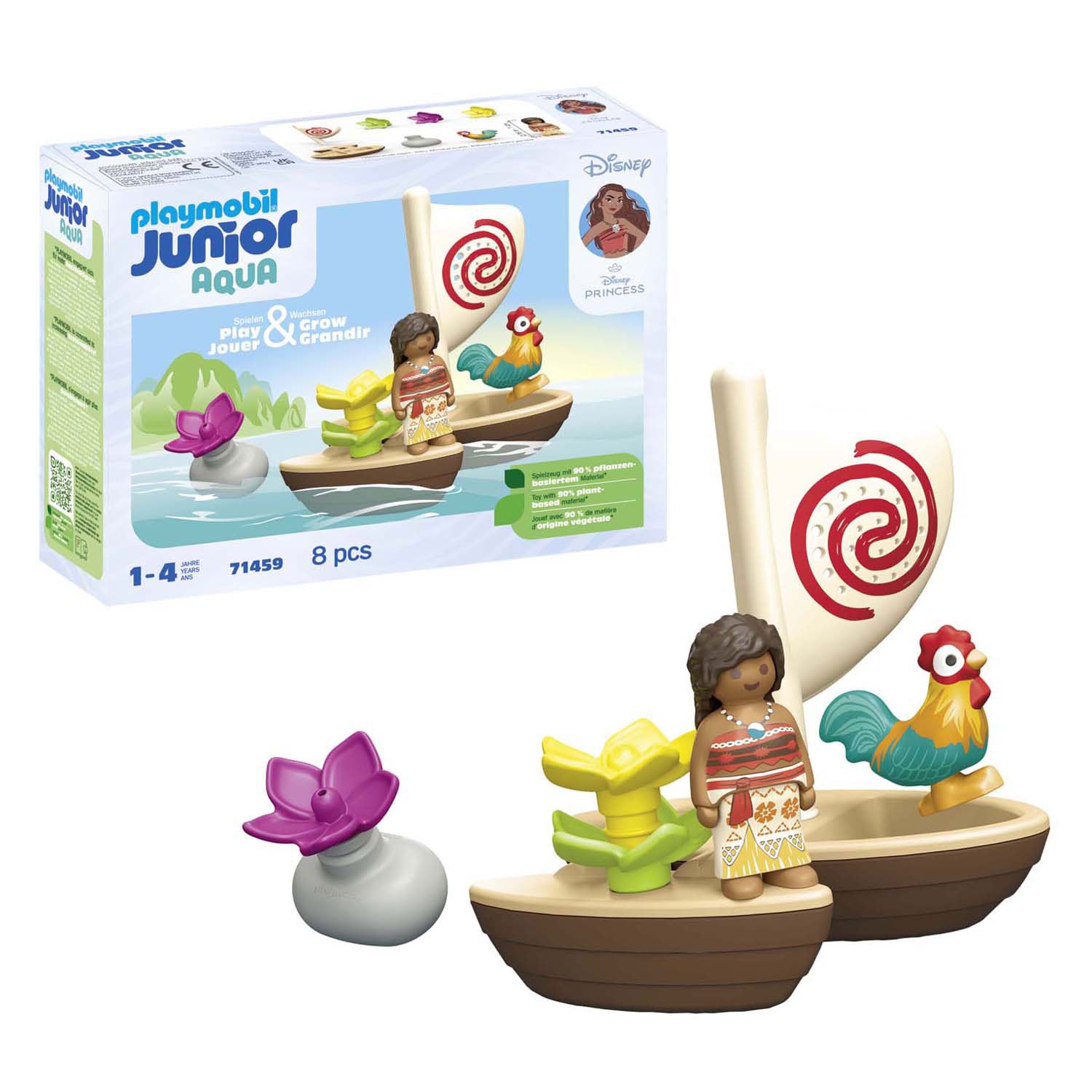Playmobil Junior Disney Vaiana's catamaran - 71459