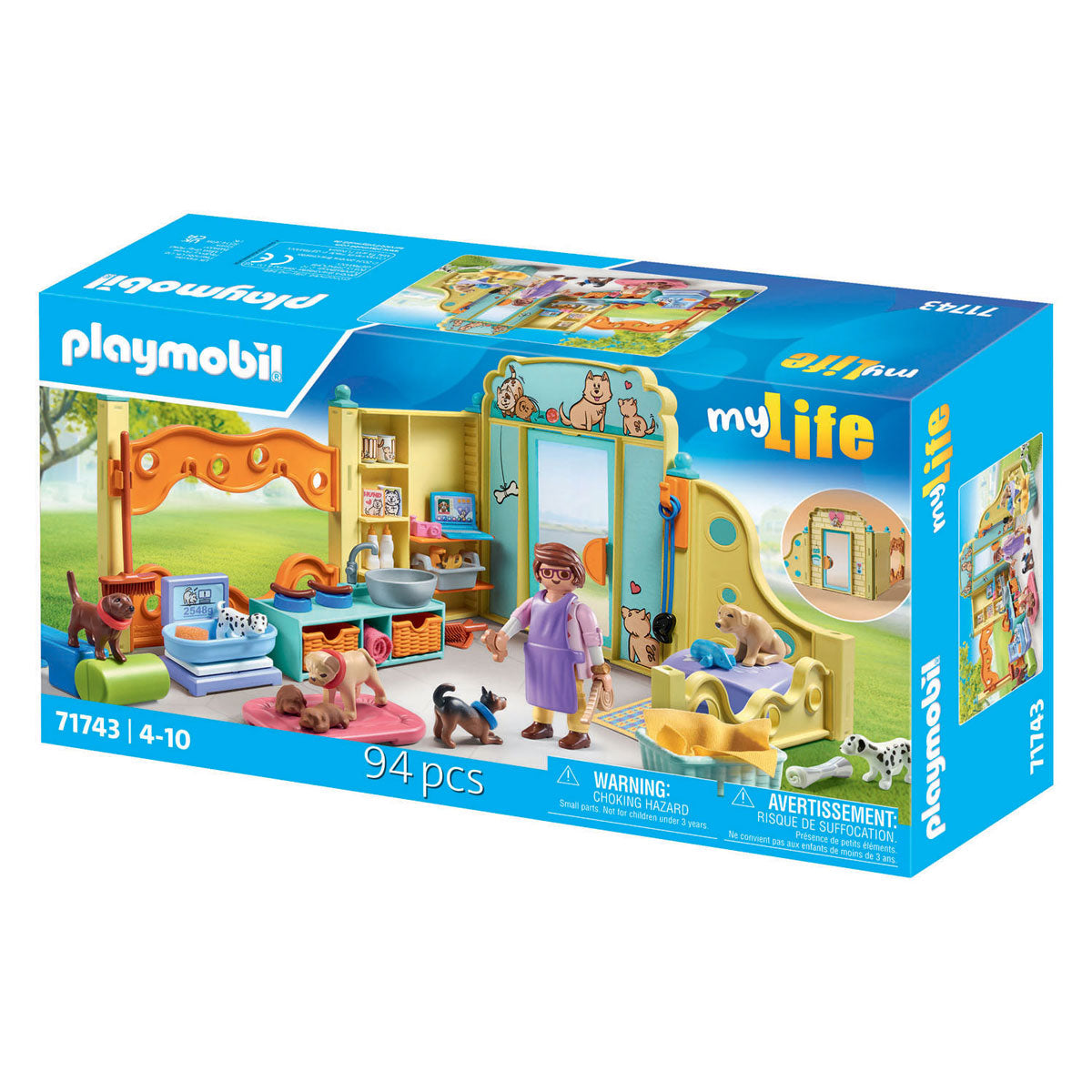 Playmobil my life puppy zorgcentrum - 71743