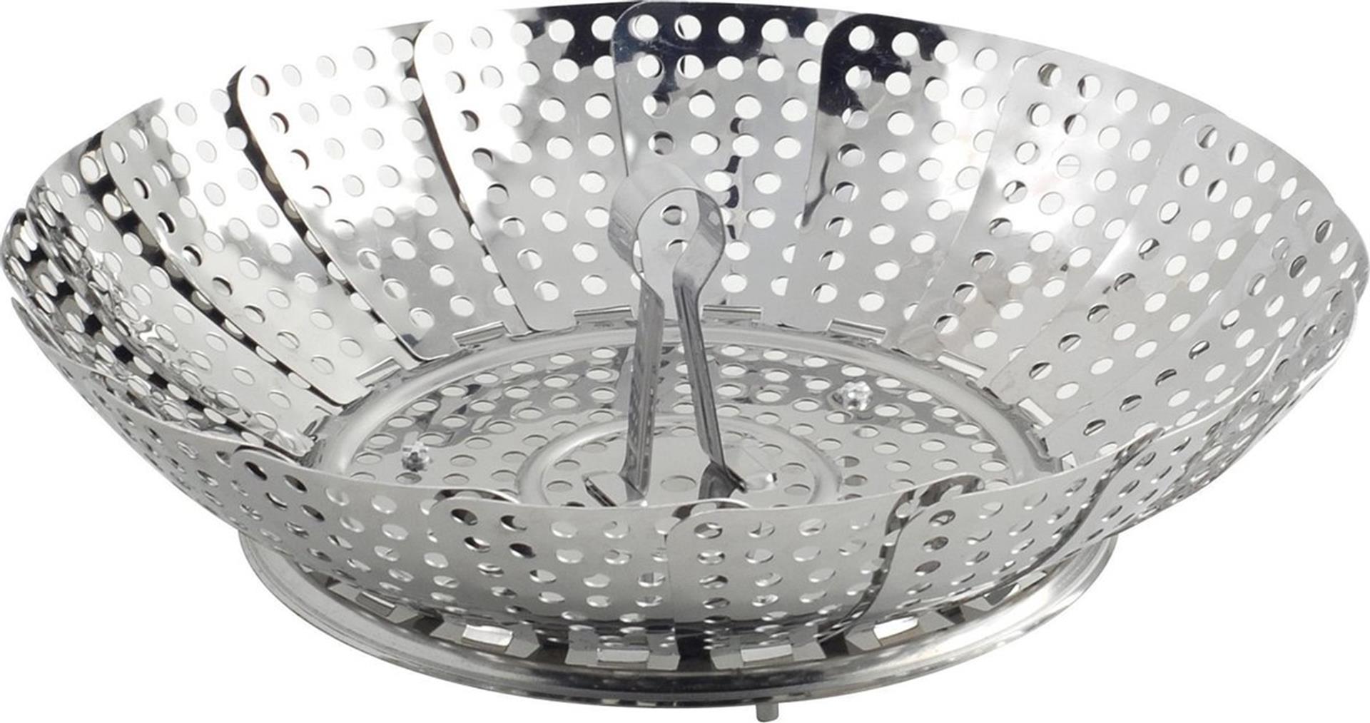 Metaltex stoommandje roestvrij staal