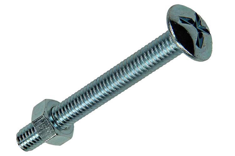 Mack 1018103 - kachelbout + moer staal verzinkt 26 st m6 x 50 mm | 5 stuks