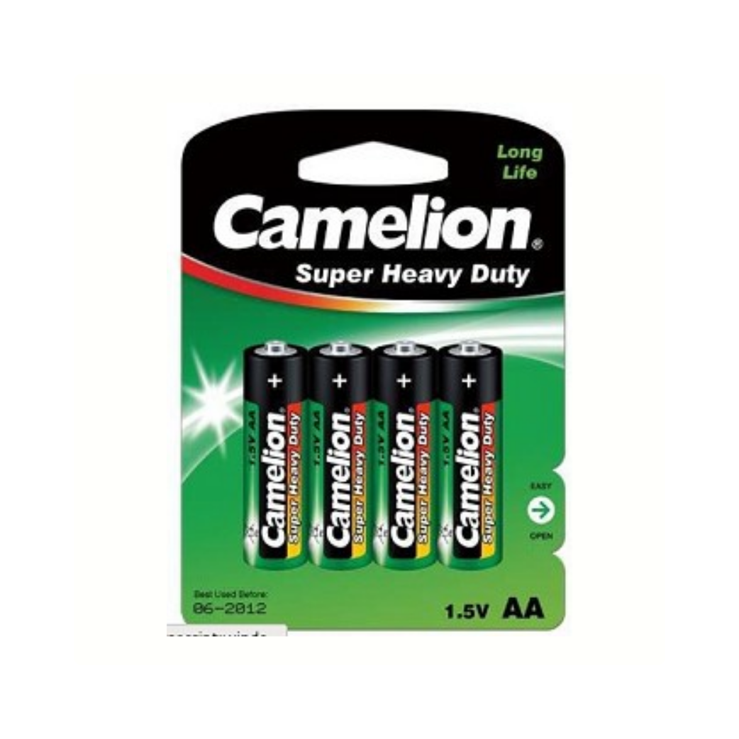 Jonotoys camelion aa zink-carbon batterijen per 4 stuks
