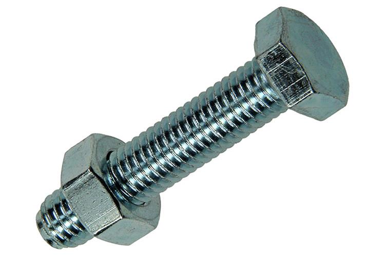 Mack 1020221 - tapbout + moer verzinkt 22 st m8 x 40 mm | 5 stuks