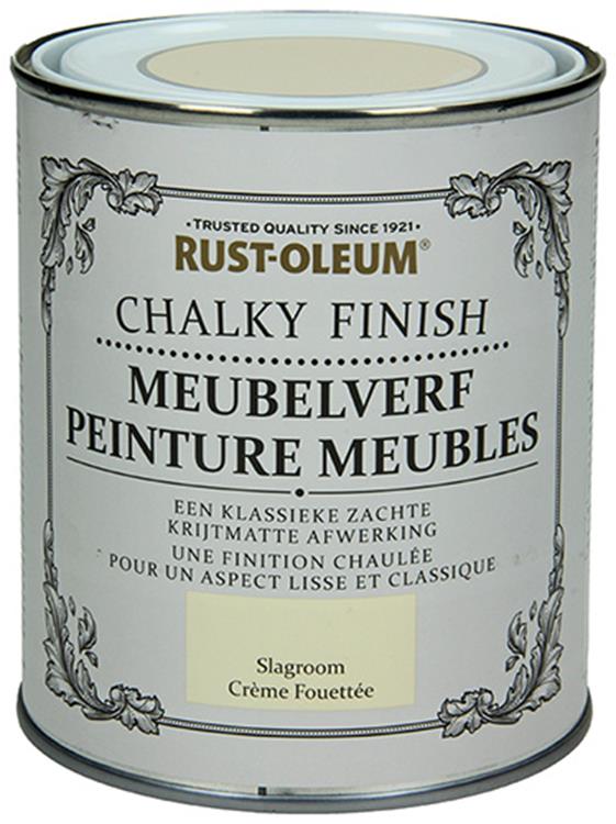Rust-oleum 1050950 - meubelverf slagroom 750 ml | 1 stuks