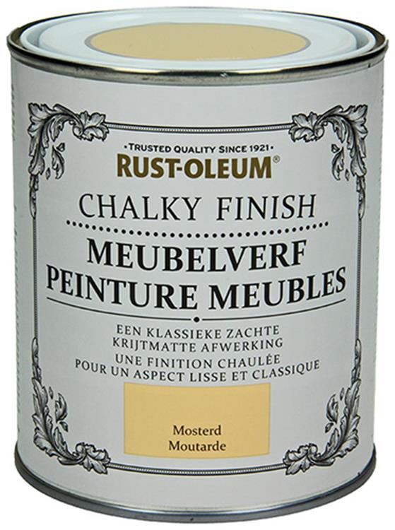 Rust-oleum 1050952 - meubelverf mosterd 750 ml | 1 stuks
