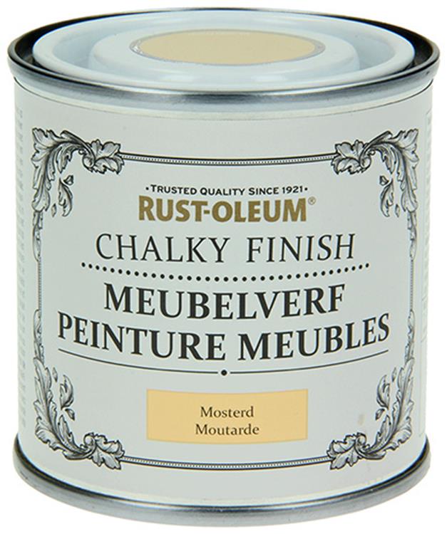 Rust-oleum 1050953 - meubelverf mosterd 125 ml | 1 stuks