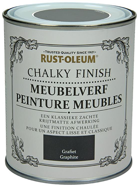 Rust-oleum 1050966 - meubelverf grafiet 750 ml | 1 stuks