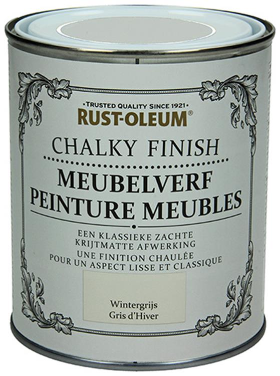 Rust-oleum 1050970 - meubelverf wintergrijs 750 ml | 1 stuks
